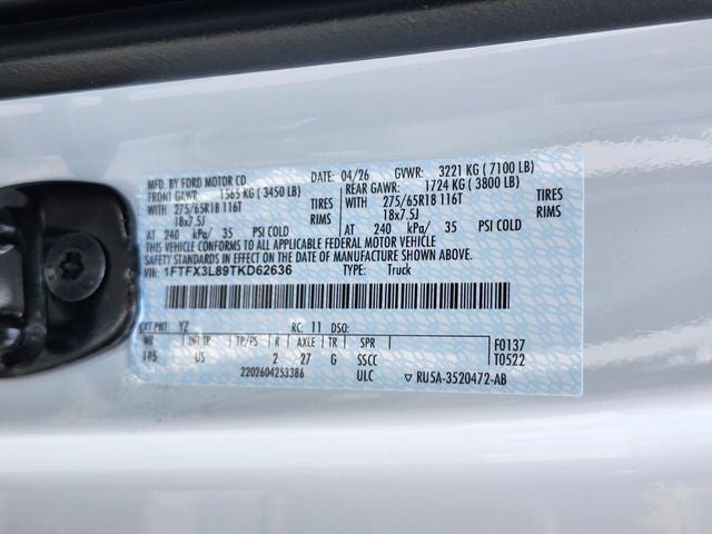 2026 Ford F-150 XLT