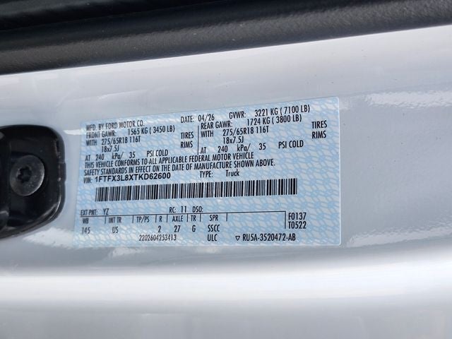 2026 Ford F-150 XLT