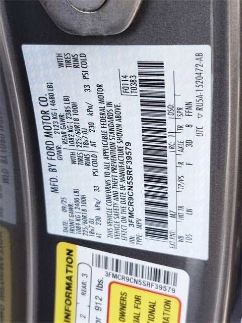 2025 Ford Bronco Sport Outer Banks