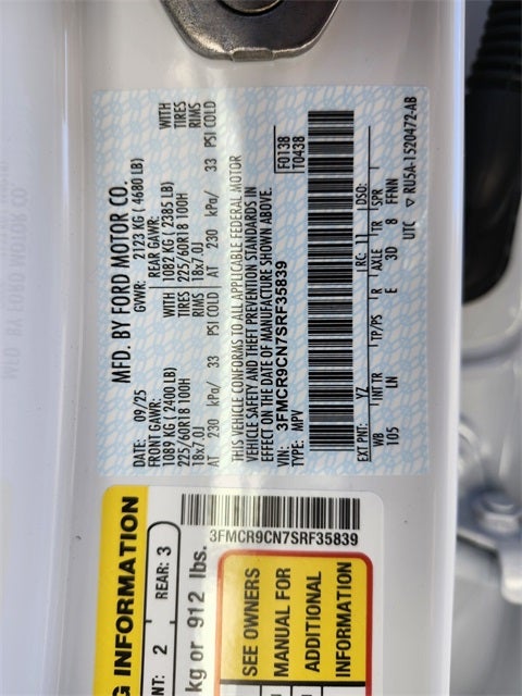 2025 Ford Bronco Sport Outer Banks