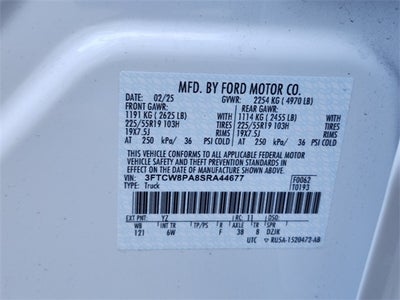 2025 Ford Maverick Lobo High