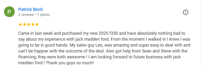 Jack Madden Ford Sales Inc in Norwood MA