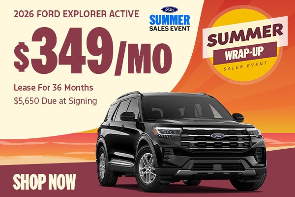 2026 Ford Explorer Active