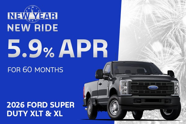2026 Ford Super Duty XLT & XL