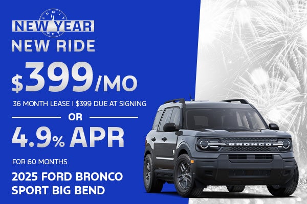 2025 Ford Bronco Sport Big Bend